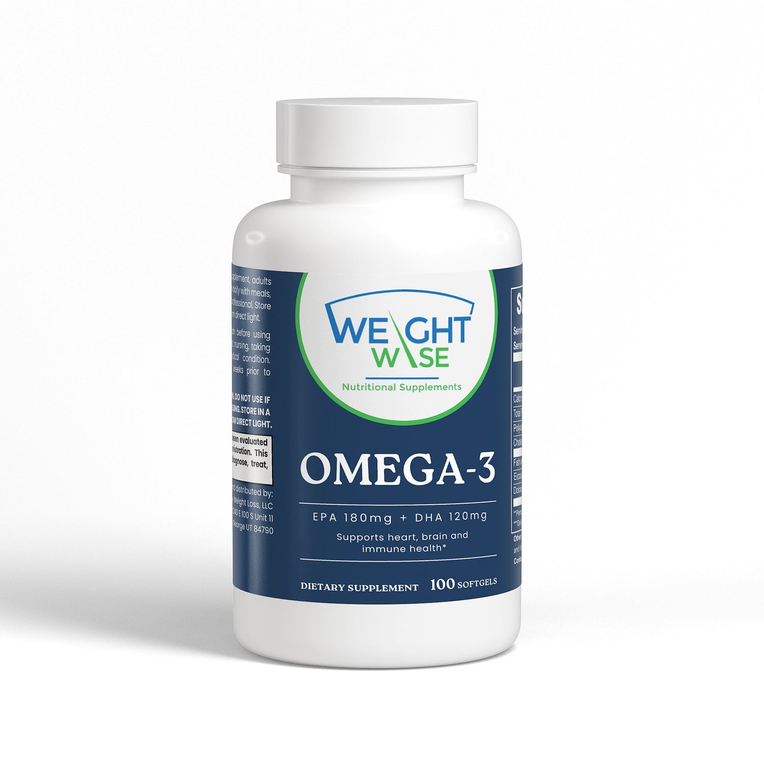 Omega-3 EPA 180mg + DHA 120mg