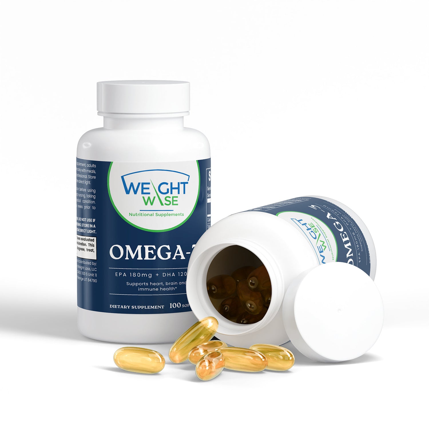 Omega-3 EPA 180mg + DHA 120mg